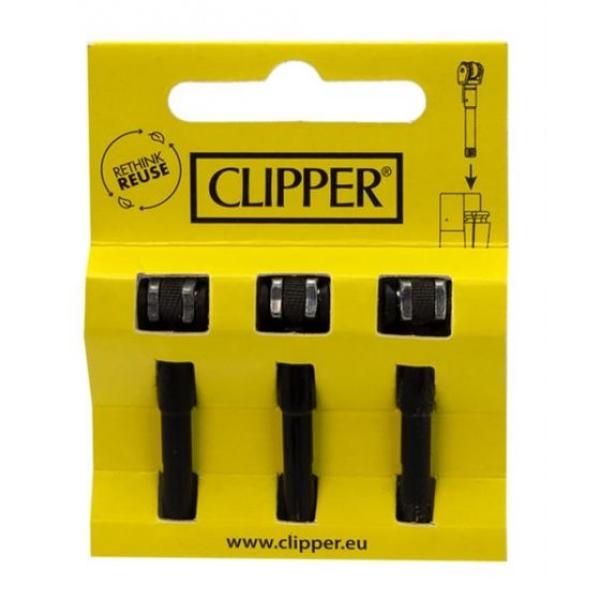 Clipper Large Flint System 3er Pack